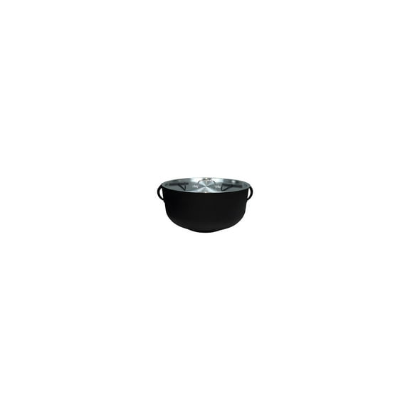 King Kooker 4 Gallon Pre-Seasoned Flat-Bottomed Cast Iron Pot