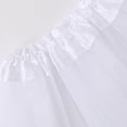 thumbnail image 5 of Tutu Skirts for Women Girls Adult Elastic 3 Layered Tulle Tutu Skirt with Sequin Stars Retro 80's Bubble Skirt White, 5 of 7