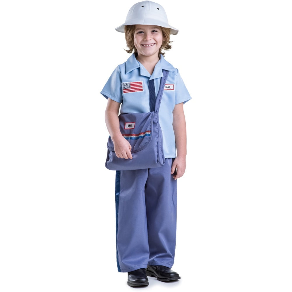 Mail Carrier Costume Set For Boys Kids By Dress up America