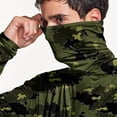thumbnail image 7 of Mifsaly Lightweight Zip Up Hoodie Men Upf 50+ Sun Protection Shirts Camouflage Lightweight Summer Hoodies Hunting Outdoor Sweatshirt with Mask XXL, 7 of 7