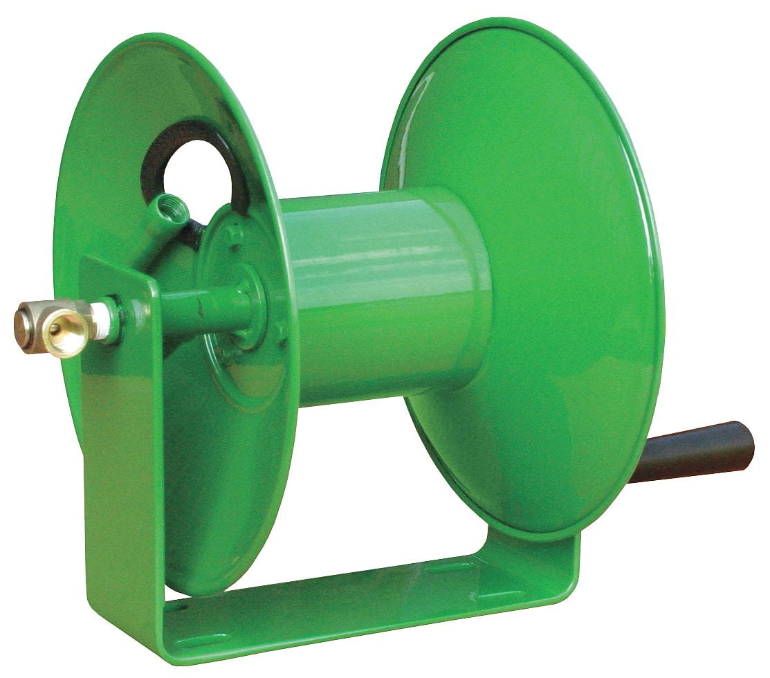 Speedaire 100 ft. Light Duty, Air Water Hand Crank Hose Reel 6PE27 by SPEEDAIRE