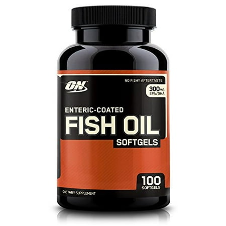 Optimum Nutrition Enteric-Coated Fish Oil, 100 Ct