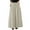 Beige, variant on ZANZEA Womens Pants Casual Elastic Waist Solid Color Wide Leg Trousers