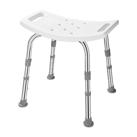 Bathroom Safety Shower Tub Bench Chair, Non-Slip Bathtub Stool with 5 Height Setting and Max Load 200lbs