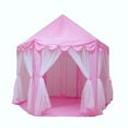 55"x 53" Princess Castle Play Tent for Girls Playhouse, Kids Play Tent