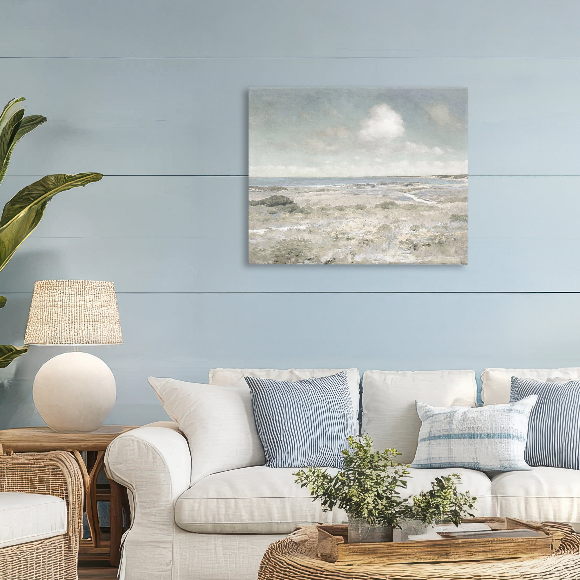 Stupell Industries By The Shore Neutrals Canvas Wall Art, design by Christy McKee