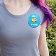 thumbnail image 2 of Smile S'More Funny Humor Pinback Button Pin, 2 of 5