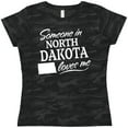 thumbnail image 3 of Inktastic Someone in North Dakota Loves Me Women's T-Shirt, 3 of 5