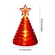 thumbnail image 3 of LED Christmas Tree Candle Ornament with Timer, Flameless Electronic Candle Light for Holiday Decor, Home Tabletop Fireplace Mantel Party Wedding Festival Celebration Decoration, Warm White Lights, 3 of 6