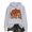 AB217 Light Gray, variant on Tisuna Halloween Hooded Shirts For Girls Long Sleeve Sequin Pumpkin Graphic Sweatshirt Comfort Fit Daily Wear Hoody Tops, Size 2-14 Years, Beige
