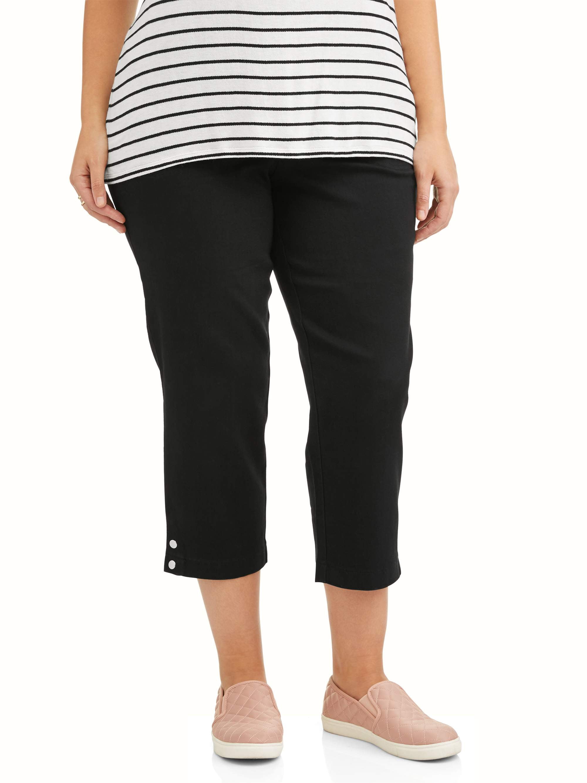 Just My Size - Just My Size Women's Plus Size Pull On Elastic Waist
