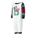 thumbnail image 3 of DuAnyozu Family Christmas Elk Pattern Round Neck Long Sleeves Pajamas Trousers, 3 of 10