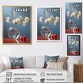 thumbnail image 4 of Designart "Still Life Of Pure Pearls" Flowers Floater Framed Canvas Art Print, 4 of 5