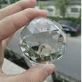 thumbnail image 5 of EOEMY 60mm Faceted Prism Ball Crystal Suncatcher Chandelier Pendant Glass Lamp Decor, 5 of 5