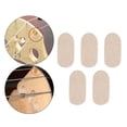 thumbnail image 1 of Paquete de 5 almohadillas de pergamino para puente, protectores de cuerdas, almohadilla para cuerdas E, Protector de cuerdas de cuero PU para violín y , PEQUEÑA Pequeña shamjiam Protectores de cuerdas, 1 of 8