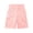 Pink, variant on Hat and Beyond Men's Lightweight Brushed Fleece Elastic Sweat Shorts with Pockets