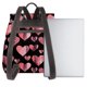 thumbnail image 3 of Disketp Hearts Mochila de Cuero para Mujer, Bolso de Espalda Antirrobo con Estilo para Viaje, Trabajo y Uso Diario, 3 of 4