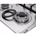 thumbnail image 6 of Deli-Kit 30 inch Gas Cooktop Stainless Steel 5 Burners Stovetop LPG/NG Convertible Built-In Gas Hob DK257-A03, 6 of 7
