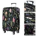 thumbnail image 5 of Pioneer Flower Floral Print Pattern Luggage Cover Fashion Suitcase Cover Baggage Covers Fit 25-28 Inch Luggage (Go Travel), 5 of 5