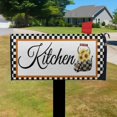 thumbnail image 3 of Buffalo Plaid Welcome Mailbox Covers Magnetic Letter Box Wrap Standard Size 21x18 Inch Mailbox Decor Post Letter Box Decoration for Outdoor Garden Yard, 3 of 5