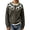 Bronze, variant on Women Cardigan Print Sweater Soft Round Neck Button Front Long Sleeve Vintage Cozy Warm Outwear Daily Wear Party Fall Winter Casual