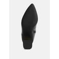 thumbnail image 5 of Kaira Metallic Accent Heel High Ankle Boots, 5 of 9