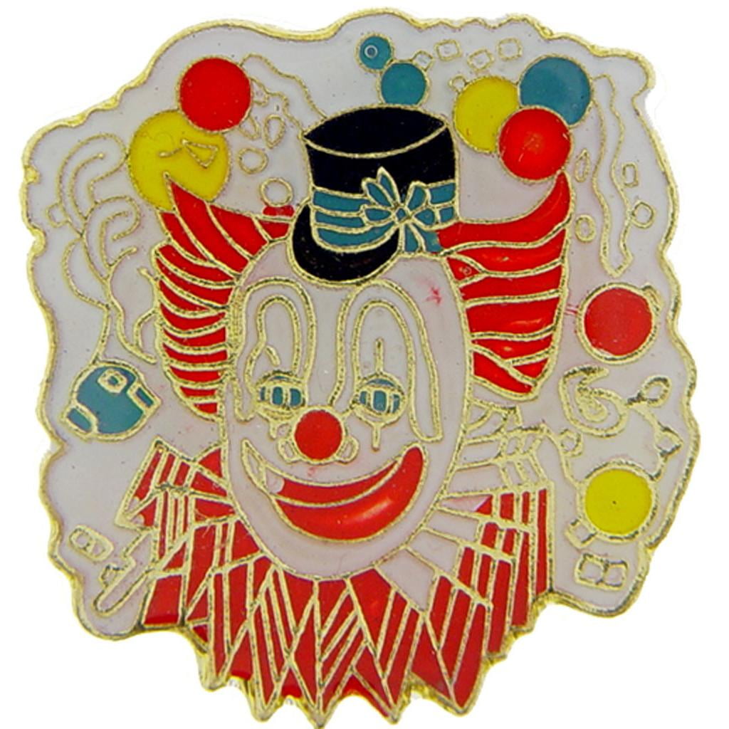 Juggling Clown Pin 1"