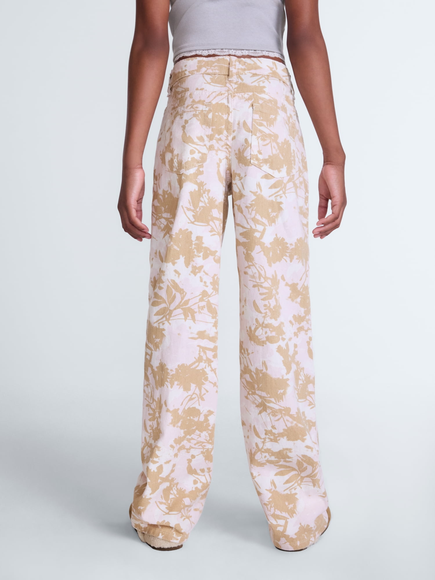 Weekend Academy Girls Baggy Straight Pant, Sizes 4-18