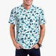 thumbnail image 1 of Balery Cute Shark Camisa Polo de Hombre con Estampado, de Manga Corta y Tejido Medio, Camisa Tipo Golf Polo-Small, 1 of 6