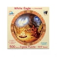 thumbnail image 3 of SUNSOUT INC - White Eagle - 500 pc Round Jigsaw Puzzle by Artist: Aron Gadd - Finished Size 19.5" rd - MPN# 21804, 3 of 5