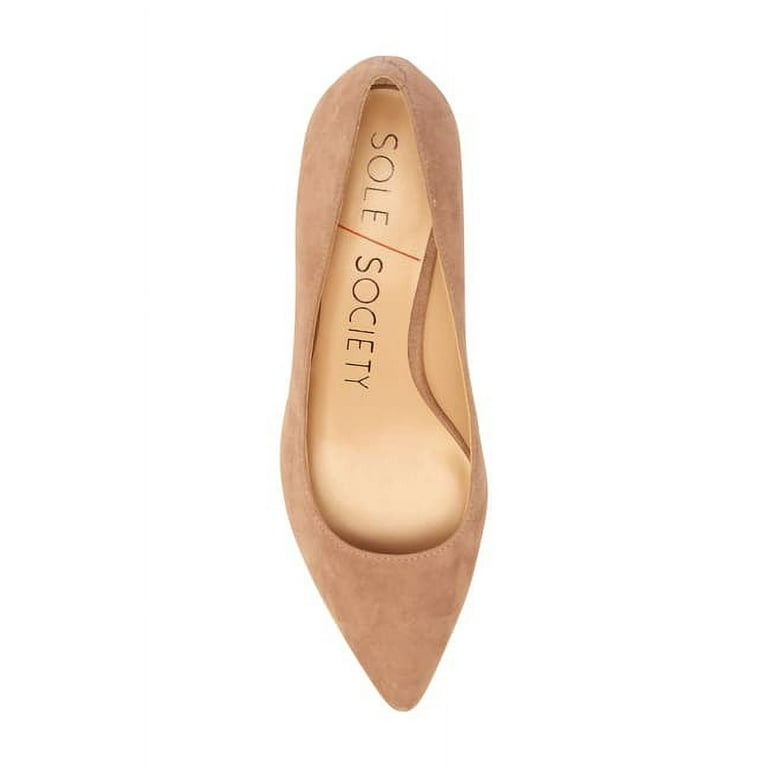 Sole society andorra block heel pump best sale