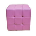 thumbnail image 2 of Greatime OM1001 Cube Ottoman, White, 2 of 5