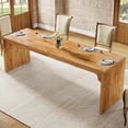 thumbnail image 5 of Tribesigns 78-Inch Dining Table for 6-8, Modern Rectangular Dining Room Table, 5 of 6