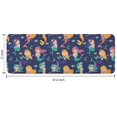 thumbnail image 7 of Dark Blue Mermaid Princess Pattern Kitchen Rug Mat,Kitchen Runner Rugs Non Skid Washable,Decorative Kitchen Floor Mats for Kitchen,Sink,Laundry,17"x47.2", 7 of 7
