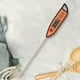 thumbnail image 1 of Termómetros digitales de lectura instantánea para cocinar, hornear, líquidos. Termómetro electrónico con sonda - Naranja., 1 of 7