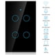thumbnail image 3 of Pantalla Táctil WiFi, Círculo Para Interruptor Inteligente De 4 Grupo De Interruptor único 4 CA 95-250 V, 3 of 7