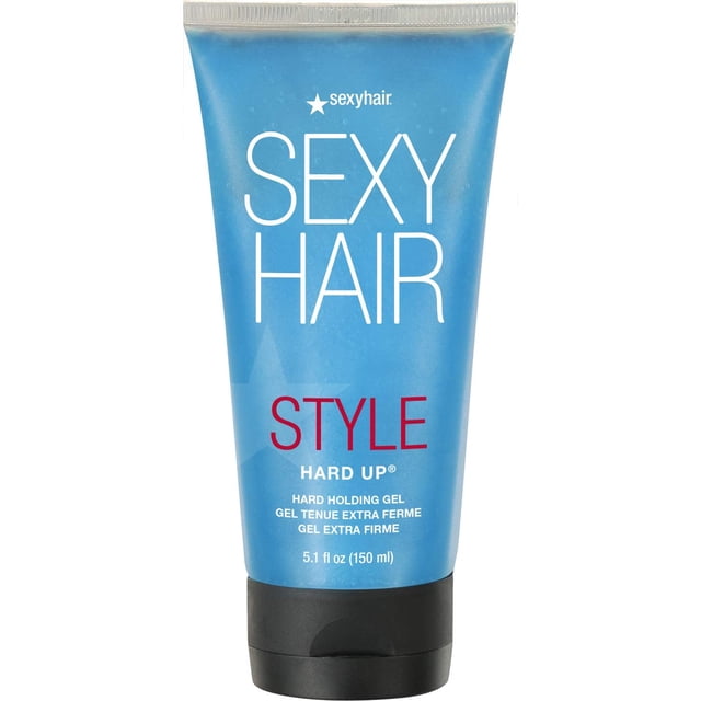SexyHair Style Hard Up Gel de Fijación Extra Fuerte | Fórmula No Descascara | Todo Tipo de Cabello | 150 ml