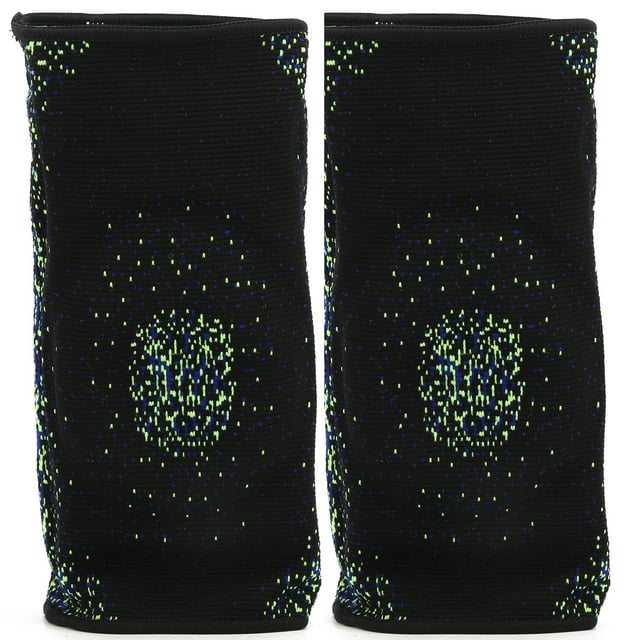 Elastic Nylon Sport Knee,1 Pair Fitness Running Knee Joint Brace Nylon Knit Knee Pads Smart Functionality