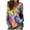 #303-Multicolor, variant on Craaazy Love Hearts Print Shirt for Women Cute Valentines Day Casual V Neck Long Sleeve Tshirts Gifts