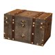 thumbnail image 4 of Caja de almacenamiento vintage, caja de almacenamiento, caja de joyería antigua portátil, organizador de joyas SG, 4 of 9