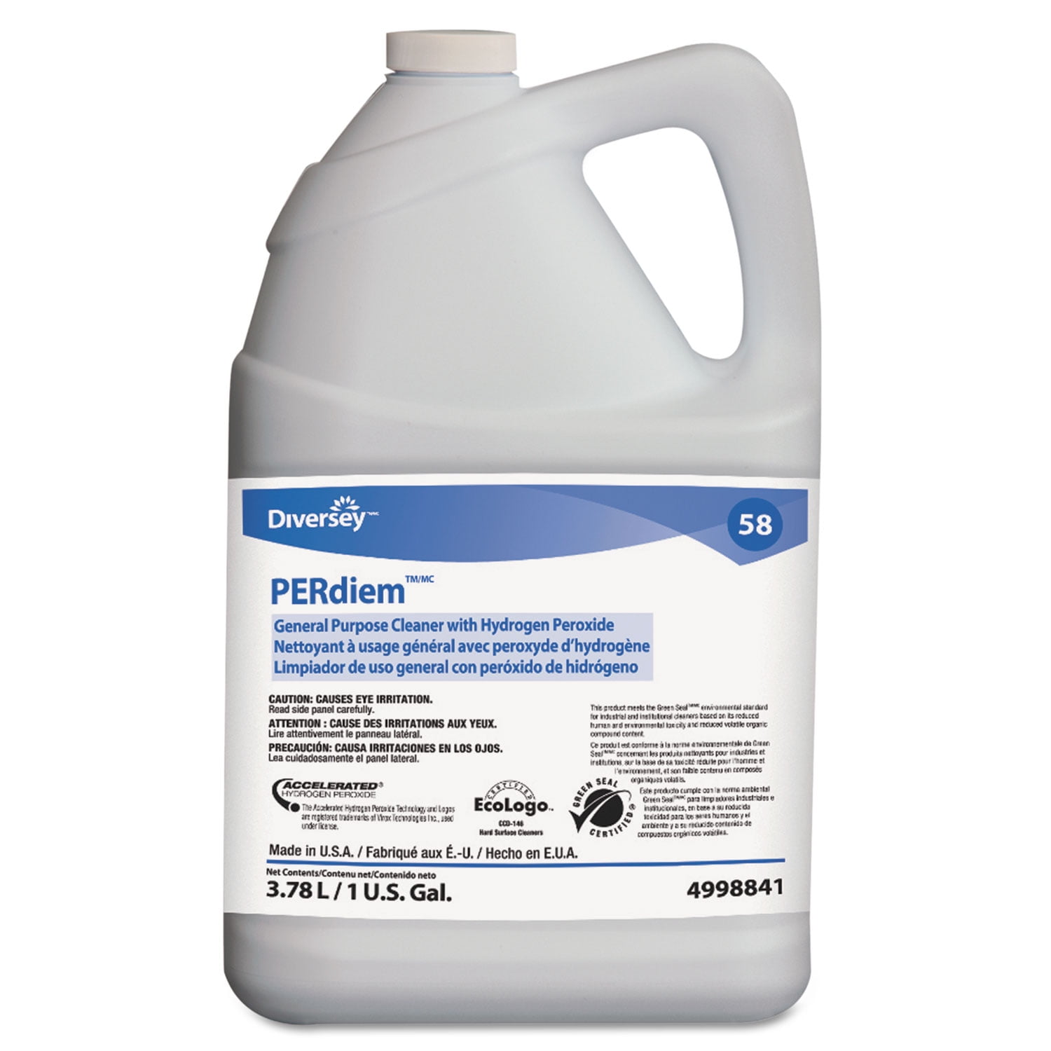 PERdiem Concentrated General Purpose Cleaner Hydrogen Peroxide, 1gal