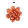 thumbnail image 3 of Naiovety Flores de cerámica para colgar en la pared, manualidades pastorales para el hogar, adhesivo para el salón, TV, Hotel, tienda de Decoración del hogar Naranja Medio, 3 of 6