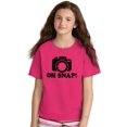 thumbnail image 4 of Oh Snap Shot Photography Photographer Crewneck T Shirts Boy Girl Teen Brisco Brands L, 4 of 6