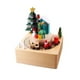 thumbnail image 2 of Cajas musicales de madera navideñas que reproducen la canción Feliz Navidad Movimiento musical Creativo Tren, 2 of 9