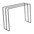thumbnail image 3 of deevoka Countertop Dishcloth Drying Rack Iron Dish Rag Storage Hanger for Countertop Black, 3 of 9