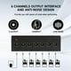 thumbnail image 4 of Fuente de Alimentación Ghostfire Negra Compacta para Pedal de Guitarra de Alta Corriente 9V/1000mA, 4 of 6