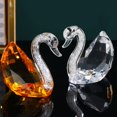 thumbnail image 4 of Crystal Swan Ornaments Desktop Decorations Creative Home Decoration, 4 of 9