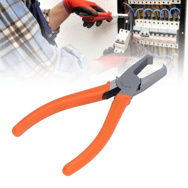Alicates Para Cables, Cortadores De Cables De 90 Grados, Apertura De Resorte Automática Portátil De 10 Mm Para Cables Pequeños De Placa IC