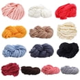 thumbnail image 2 of MesaSe Chunky Wool Yarn DIY Soft Thick Bulky Arm Knitting Wool Roving Crochet 45M, 2 of 4