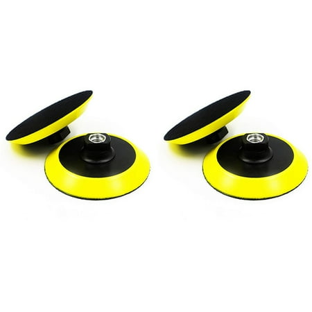 

5 Inch(125mm) Hook and Loop Sanding Pad 5 Inch Sander Backing Plates with 5/8-11 Threads(4 Pack)